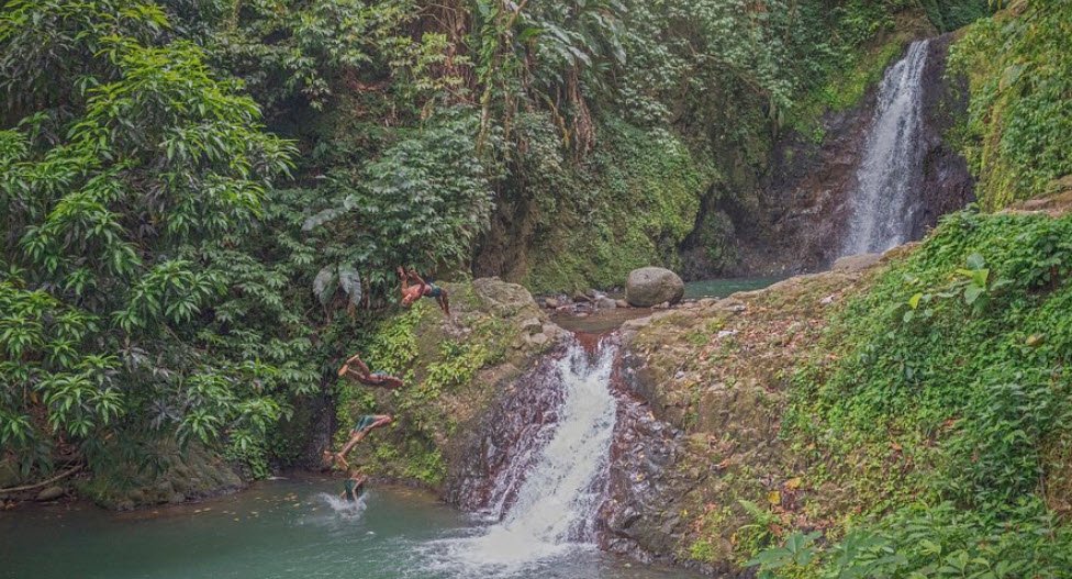 Seven Sisters Falls, Grand Etang Forest Reserve, St. Andrew, Grenada